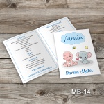 Meniuri botez - Elefant - MB-14