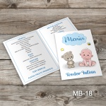 Meniuri botez - Ursulet - MB-18