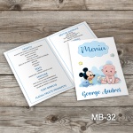 Meniuri botez - Mickey Mouse - MB-32
