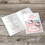 Meniuri botez - Hello Kitty - MB-69
