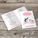 Meniuri botez - Barza - MB-106