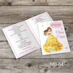 Meniuri botez - Printesa Belle - MB-64
