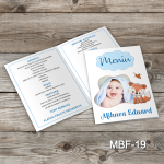 Meniuri botez cu poza - Vulpe - MBF-19