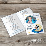 Meniuri botez cu poza - Mickey Mouse - MBF-24