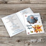 Meniuri botez cu poza - Winnie the Pooh - MBF-28