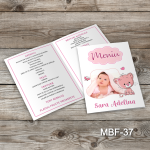 Meniuri botez cu poza - Pisica - MBF-37
