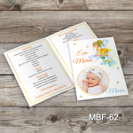 Meniuri botez cu poza - Zana Florilor - MBF-62