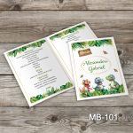 Meniuri botez - Dinozauri - MB-101