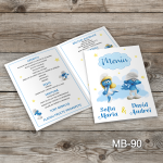 Meniuri botez - Strumfi - MB-90