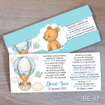 invitatii de botez Ursuleti deosebite