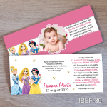invitatii botez Printese Disney