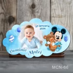 Marturii botez baieti Magneti Nor - Mickey Mouse - MCN-66