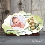 Marturii botez baieti Magneti Nor - Ursulet in avion - MCN-65