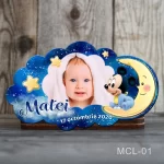 Marturii botez baieti Magneti Nor - Mickey Mouse - MCL-02
