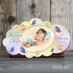 Marturii botez fete Magneti Nor - Fluturi - MCN-99