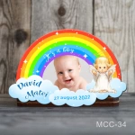 Marturii magnetice botez baieti Curcubeu - Ingeras - MCC-34