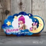 Marturii botez fete Magneti Nor - Minnie Mouse - MCL-12