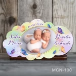 Marturii botez gemeni Magneti Nor - Fluturi - MCN-100