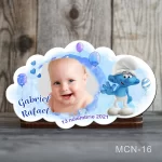 Marturii botez baieti Magneti Nor - Strumf - MCN-16