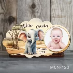 Marturii botez baieti Magneti Nor - Elefant - MCN-120