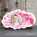 Marturii botez fete Magneti Nor - Ponei roz - MCN-09