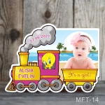Marturii botez magneti fetite Trenulet - Tweety - MFT-14