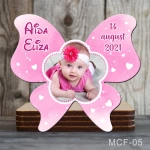 Marturii botez fetita - Magneti forma Fluture - MCF-05