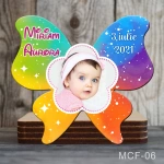 Marturii botez fetita - Magneti forma Fluture - MCF-06