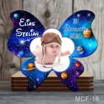 Marturii botez baiat - Magneti forma Fluture - MCF-18