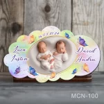 Marturii botez gemeni Magneti Nor - Fluturi - MCN-100