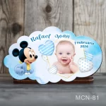 Marturii botez baieti Magneti Nor - Mickey Mouse - MCN-81