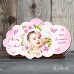 Marturii botez fete Magneti Nor - Flori si Fluturi - MCN-95