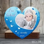 Marturii botez baieti Magneti forma Inima - MCI-28