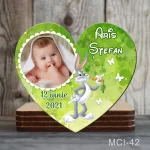 Marturii botez baieti Magneti forma Inima - Bugs Bunny - MCI-42