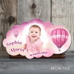 Marturii botez fete Magneti Nor - Balon cu aer cald - MCN-102