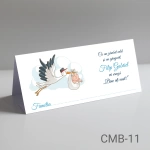 Plicuri bani botez baieti - Barza - CMB-11