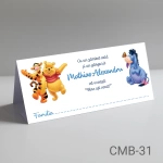 Plicuri bani botez baieti - Winnie the Pooh - CMB-31