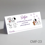 Plicuri bani botez fete - Dalmatieni - CMF-23