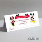 Plicuri bani botez gemeni - Minnie si Mickey Mouse - CMG-01