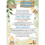 Invitatie digitala botez baieti - Albinute - IB-90