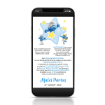 Invitatie digitala botez baieti - IDB-12