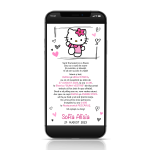 Invitatie digitala botez fetite - IDF-13