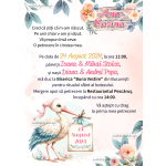 Invitatie digitala botez fetite - Barza - IB-13