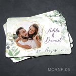 Marturii nunta magnetice cu poza - MCRNF-05