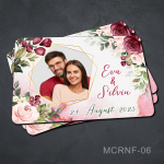 Marturii nunta magnetice cu poza - MCRNF-06