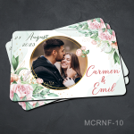 Marturii nunta magnetice cu poza - MCRNF-10