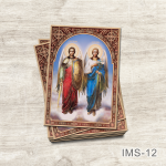 Marturii Iconite Magnetice - 7x5 cm - Sfânții Arhangheli Mihail și Gavriil - IMS-12