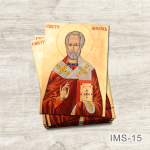 Marturii Iconite Magnetice - 7x5 cm - Sfântul Ierarh Nicolae - IMS-15