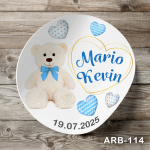 Etichete autocolante rotunde - Ursulet - ARB-114