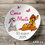 Etichete autocolante rotunde - Bambi - ARB-24